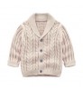 Autumn Winter Infant Toddler Ribbed Clothing Kid Casual Cardigan Children Knit Clothes Babi Girl Boy Baby Sweaters