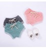 Wholesale plain baby shorts bloomers cotton kids underwear models solid color newborn cloth diapers covers