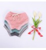 Wholesale plain baby shorts bloomers cotton kids underwear models solid color newborn cloth diapers covers