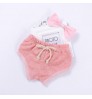 Wholesale plain baby shorts bloomers cotton kids underwear models solid color newborn cloth diapers covers
