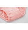 Factory wholesale custom breathable organic cotton baby girls' underwear with bow