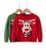 Wholesale Unisex Baby Christmas Cartoon Printed Sweater Baby Winter Sweater Top