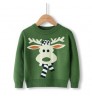 Wholesale Unisex Baby Christmas Cartoon Printed Sweater Baby Winter Sweater Top