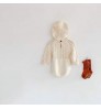 Baby Jumpsuit 2023 Wholesale Winter Chunky Newborn boys' Girls' Designs 100% Organic Cotton Knitted Jumper Romper Baby Sweaters