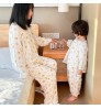 Bamboo Fiber Kids Clothes Simple Toddlers Kids Pajamas Baby Underwears Boys Girls' 2-Piece girls underwear bamboo pajamas kids
