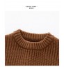 Autumn Baby Girls Boys Sweaters Coat Kids Knitting Pullovers Tops Baby Boys Girls Clothing Geometric Long Sleeve Sweaters