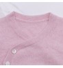 custom newborn baby clothes long sleeve cashmere wool baby plain knitted sweater