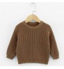Newborn Baby 100% Cotton Soft Kids Sweaters Plain Knitted Infant Baby Cardigan