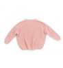 Autumn And Winter Cotton Pullover Boutique Plain Keep Warm Baby Girls Knitted Pullover Toddler Sweaters