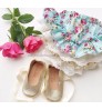 Wholesale Baby Vintage Printed Bloomer Ruffle Lace Trims Flower Short Bloomers Baby Girls Underwear