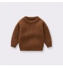 2022 Hot Sale Custom Chunky Knit Oversized Knitted Newborn Baby Jumper Sweater Kids Pullover Baby Sweaters