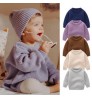 2022 Hot Sale Custom Chunky Knit Oversized Knitted Newborn Baby Jumper Sweater Kids Pullover Baby Sweaters