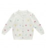 Baby Cotton Cardigan Sweater Baby Girl / Boy White Sweater