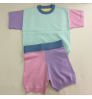 Latest custom Child 100% cotton baby sweater sets knitwear multi color