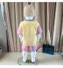 Latest custom Child 100% cotton baby sweater sets knitwear multi color