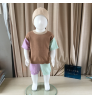 Latest custom Child 100% cotton baby sweater sets knitwear multi color