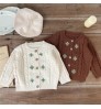 0-3Yrs Baby Hollow Sweater Knitted Cardigan Jacket Baby Sweater Coat Girls Cardigan Girls Autumn Winter Sweaters
