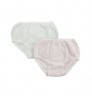 Two color baby panty 100% cotton soft breathable cute baby underwear