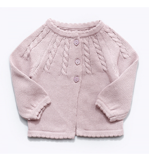Custom OEM merino wool baby kids cardigan sweater