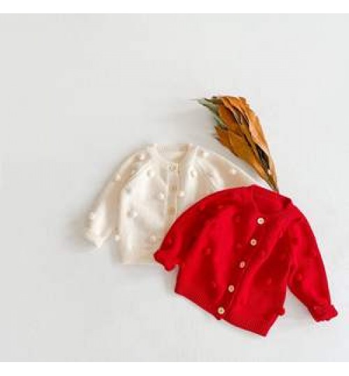 Autumn spring kids baby Jacket girls boys sweater coat newborn baby sweater