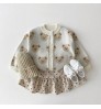 2022 New Baby Bear Cardigan Autumn Winter Baby Knit Clothes Cute Cartoon New Born Baby Sweaters