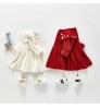 OEM service Baby girl warm dress knitted embroidered princess sweater dress newborn baby clothes embroided sweater