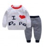 Customization Wholesale 100% organic Cotton baby clothing sets baby girls clothing sets baby sweater