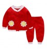 Customization Wholesale 100% organic Cotton baby clothing sets baby girls clothing sets baby sweater