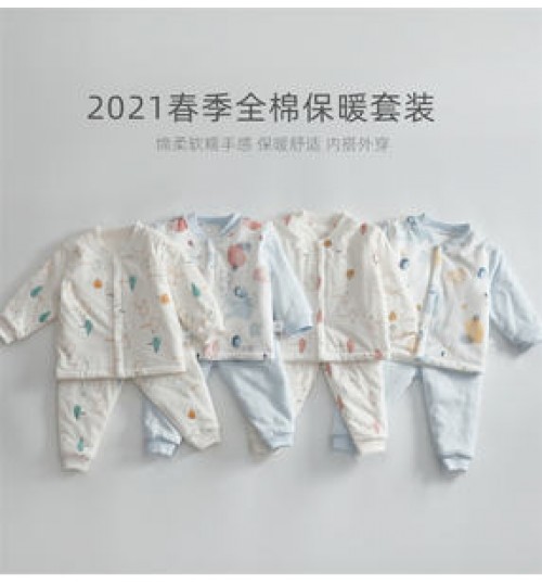 Chinese manufacturer wholesale warm close-fitting pure cotton thick padded baby underwear