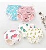 Kids underwear for children baby girls briefs of 40 combed cotton double fabrics