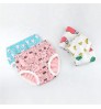 Kids underwear for children baby girls briefs of 40 combed cotton double fabrics