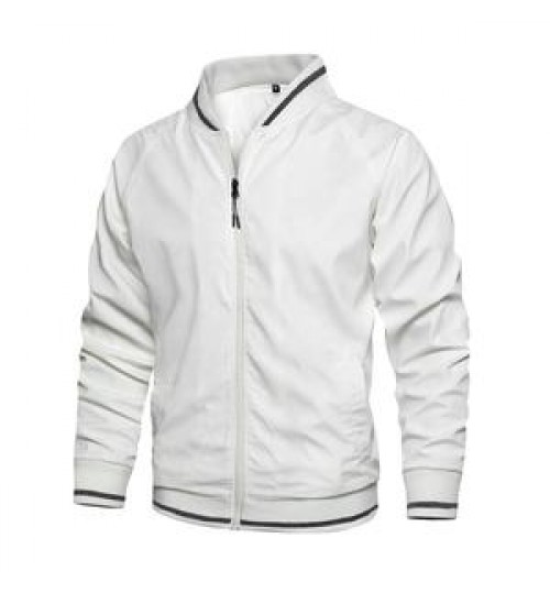 Men's Jackets Custom Autumn Chaqueta LightWeight Work Coats Clothes Running Tennis Golf Men Casual Sports Outdoor Plus Size Men's Jackets