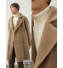 Men Overcoat Hot Selling Cheap Winter Turndown Collar Anti-Wrinkle Designs Faux Fur Overcoats For Men