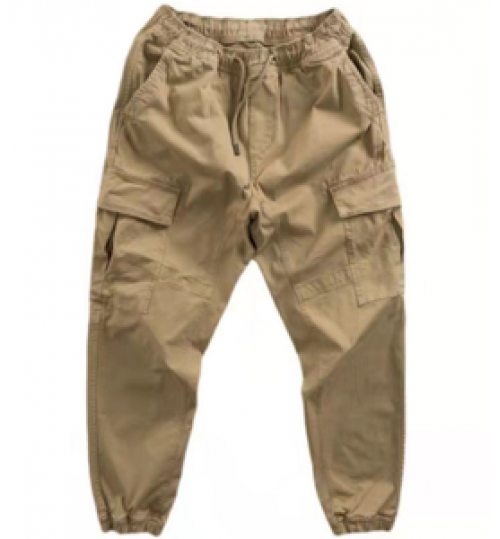 Men's Pants 2022 Summer Men's Large Size Cargo Pants Loose Zipper Jogger Waterproof Outdoor Pants