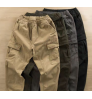 Men's Pants 2022 Summer Men's Large Size Cargo Pants Loose Zipper Jogger Waterproof Outdoor Pants