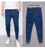 Jeans Jeans Plain Outwear Men Denim Jeans Casual Streetwear Hip Hop Pants Ripped Fit Custom Printed Logo Trousers