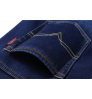 Wholesale Fashion Middle Waist Stretch Casual Jeans Custom Man Cotton Straight Leg Jeans Plus Size Men's Elastic Jeans