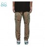 Mens Pants Pants Wholesale Mens Shiny Pants Woolen Brown Hip Hop 100% Nylon Straight Leg Pants