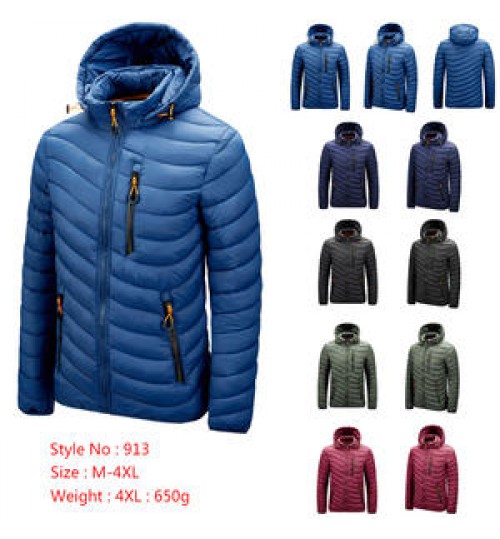 Men's jacket Hooded Outwear Mid-Long Parka Coats Men Jackets Winter Cotton Padded Warm Coat Trench