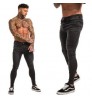 Supplier of international brands---Custom Made tapered stacked jeans men slim fit pants tapered men jeans trouser