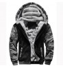 OEM ODM Men's Pullover Winter Workout Fleece Hoodie Jackets Plus Size Warm Thick Men Coat