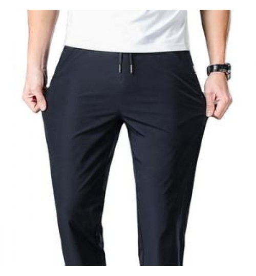 Men's Pants Strong Elasticity And Ventilation Quality Formal Office Men's Pants And Trousers Classic