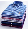 Shirts Shirts Plaid Shirts High-end Custom Spring Trendy Embroidered Oxford Plaid Casual Comfortable Shirts