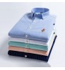 Shirts Shirts Plaid Shirts High-end Custom Spring Trendy Embroidered Oxford Plaid Casual Comfortable Shirts