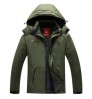 Winter Warm Windproof Windbreaker Mens Thick Big Tall Jacket Coat Outdoor Hooded Parka Plus Size Men's Jacket