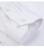 Dress Shirt For Men Solid Color Fabric White Shirt Custom Design Long Sleeve Men's Business Shirts