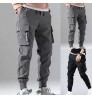 2022 summer New Multi-pocket Cargo Pants Custom Elastic Plus Size Men's Pants & Trousers cargo trousers