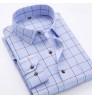Wholesale fashion casual men's long sleeve shirts Retailer Special Men's Clothing Classic print youth slim shirt