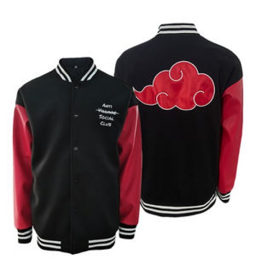 Custom Embroidery Logo Men's Winter Warm Windbreaker PU Leather Sleeves Baseball Varsity Jacket Lined Casual Coat Bomber Jacket