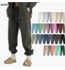 Qiuting custom sportswear sweatpants Trousers toothbrush embroidery cotton sports sweat track pants plus size jogger men's pants